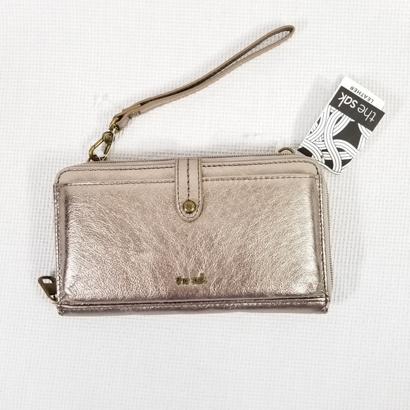 The Sak Handbags - The Sak Leather Smartphone Wallet Crossbody NWT